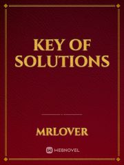 key of solutions Book