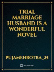 trial marriage husband is a wonderful novel Book