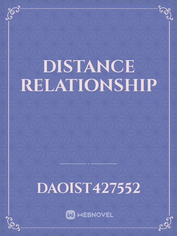 DISTANCE RELATIONSHIP Book