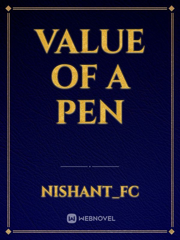 value of a pen Book