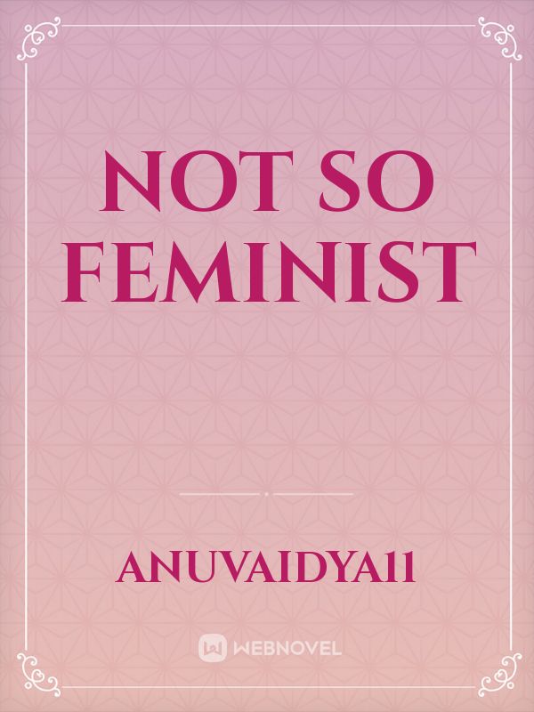 Not so feminist Book