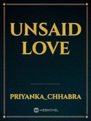 Unsaid love Book