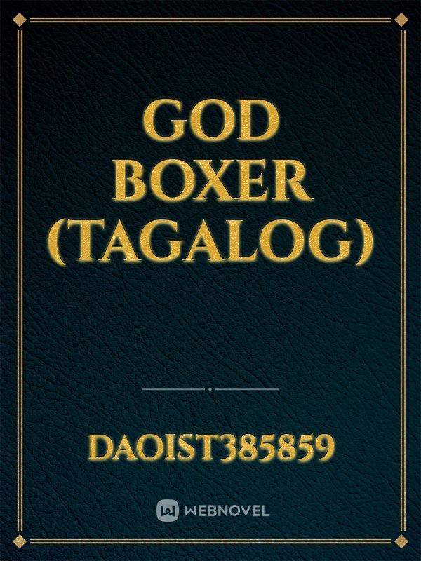 GOD BOXER (tagalog)