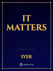 It matters Book