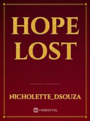Hope Lost Book