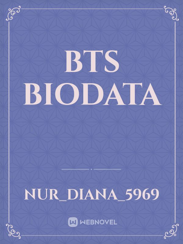 BTS
Biodata Book