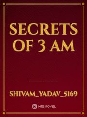 secrets of 3 am Book