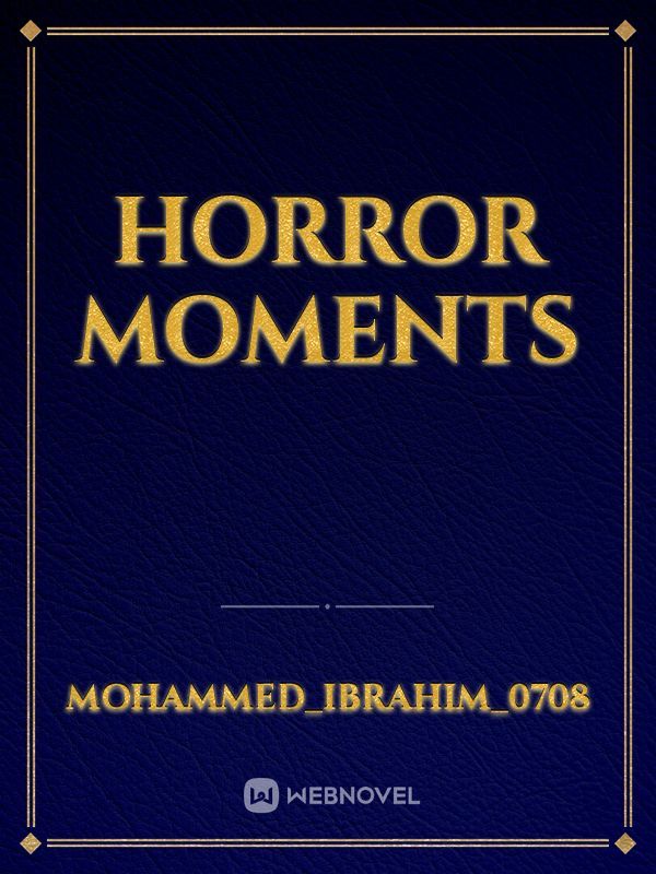 Horror Moments Book