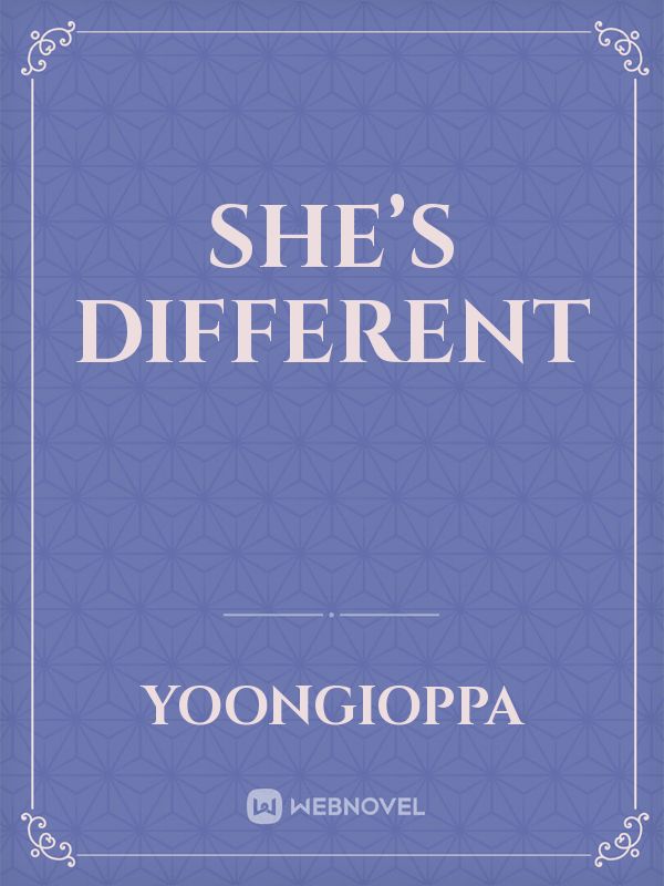 She’s different Book