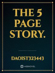 The 5 page story. Book