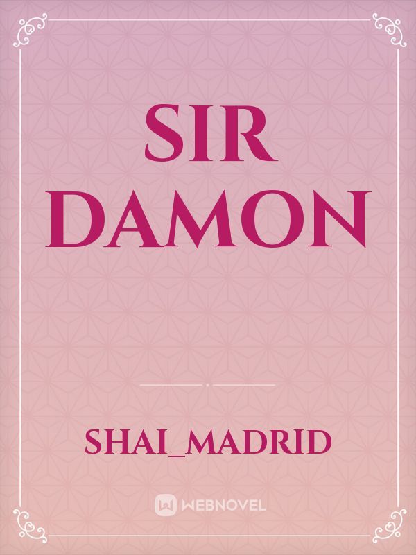 Sir Damon Book