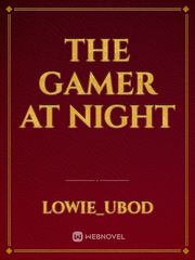 THE GAMER AT NIGHT Book