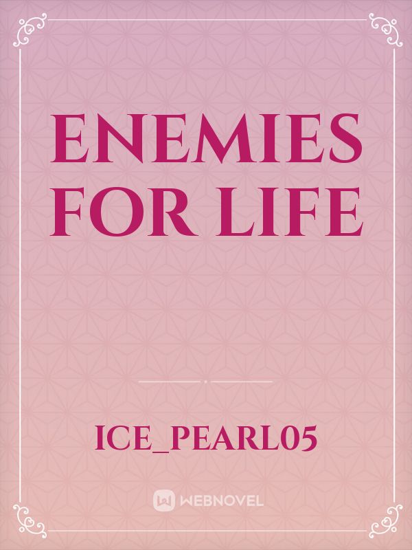 Enemies for life Book