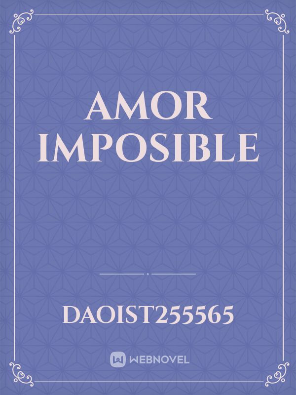 amor imposible Book
