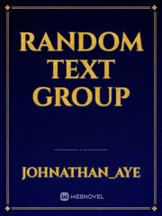 Random Text Group Book