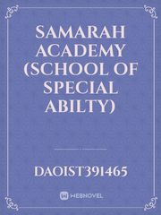 Samarah Academy (School of Special Abilty) Book