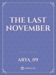 The Last November Book