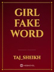 girl fake word Book
