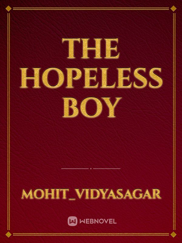 The Hopeless boy Book