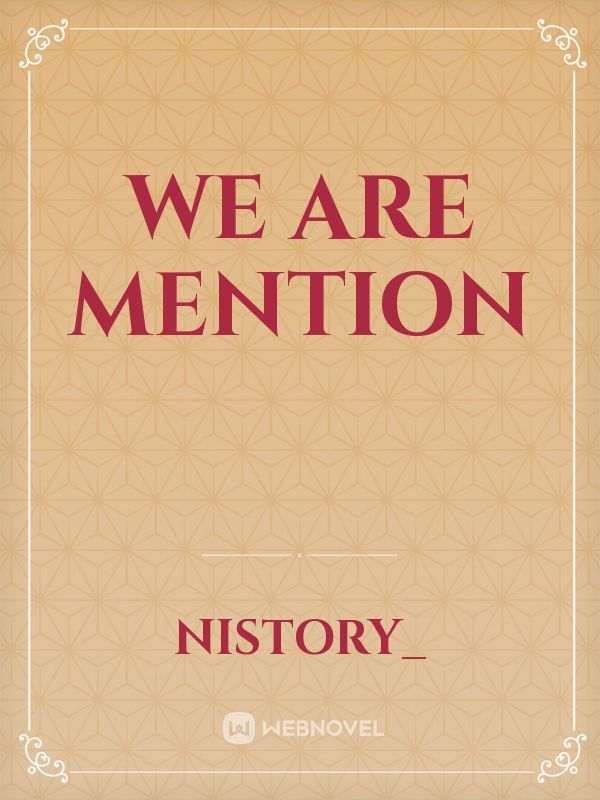 We are Mention Book