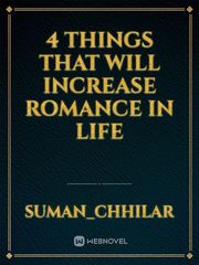 4 things that will increase romance in life Book
