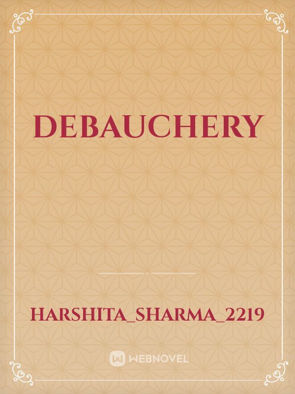 Debauchery Book
