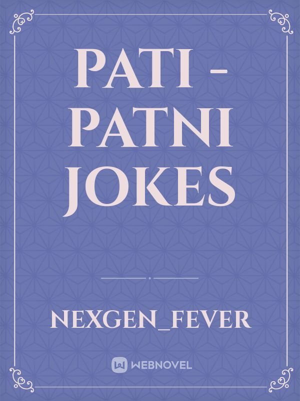 Pati - Patni Jokes