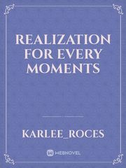realization for every moments Book
