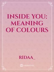 Inside You: Meaning of Colours Book