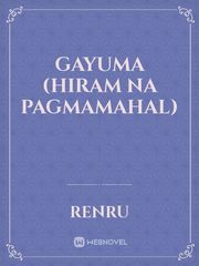 Gayuma (Hiram na Pagmamahal) Book
