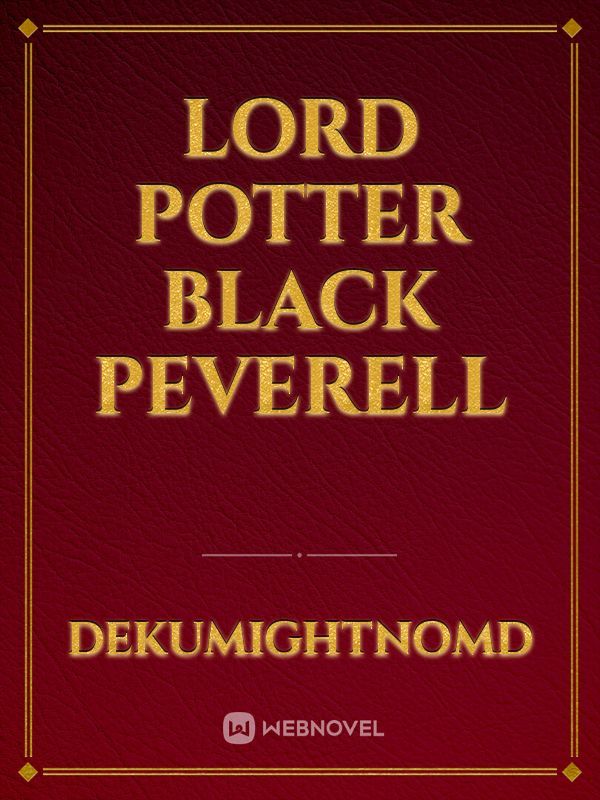 Lord Potter Black Peverell Book