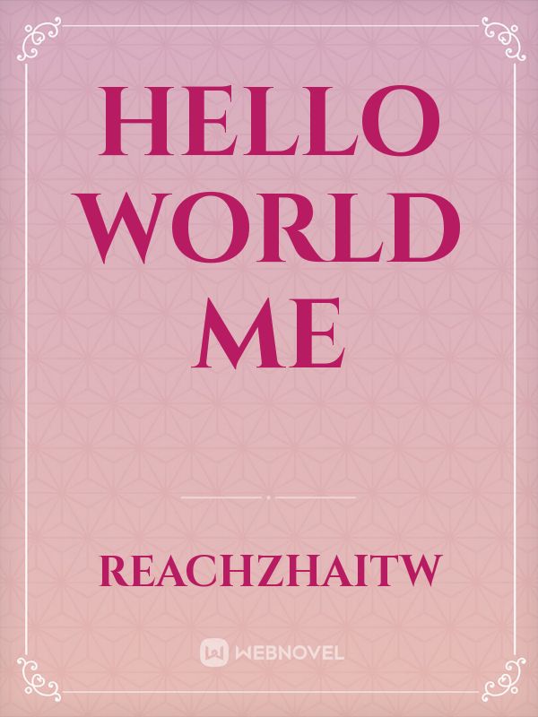 hello world me Book
