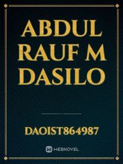 Abdul Rauf M Dasilo Book