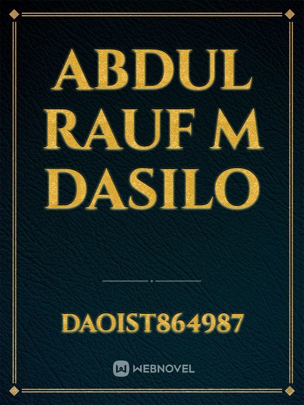 Abdul Rauf M Dasilo