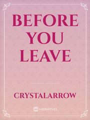 Before you leave Book
