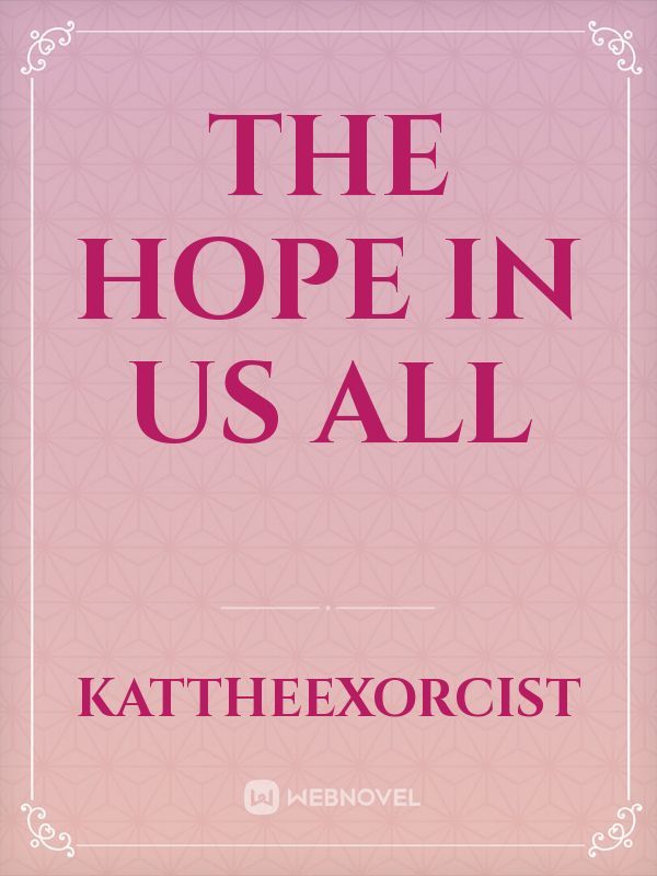 The Hope In Us All Book