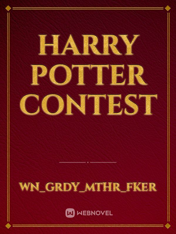 Harry potter contest Book