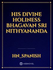 His Divine Holiness Bhagavan Sri Nithyananda Book