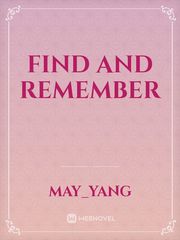 Find and Remember Book