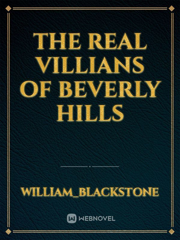 The Real Villians Of Beverly Hills Book