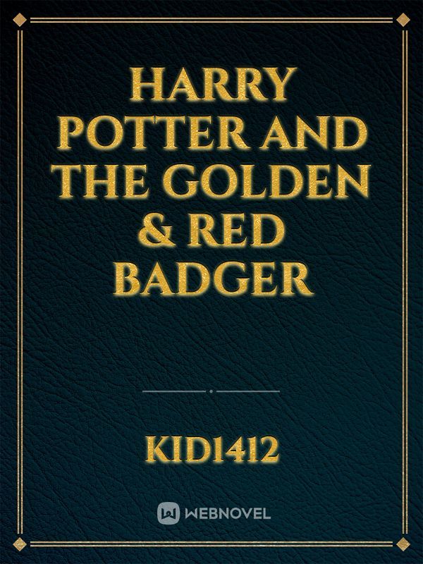 Harry Potter and the Golden & Red Badger Book
