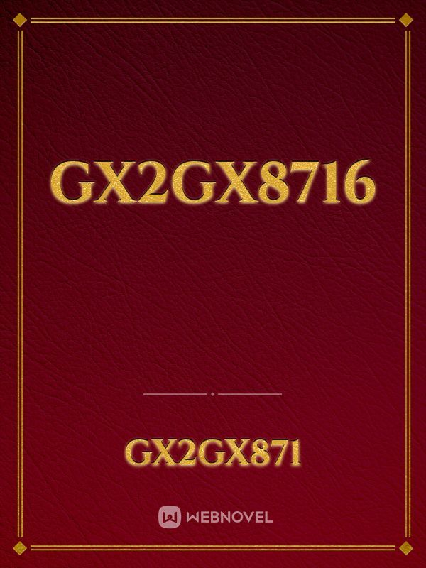 GX2gX8716 Book