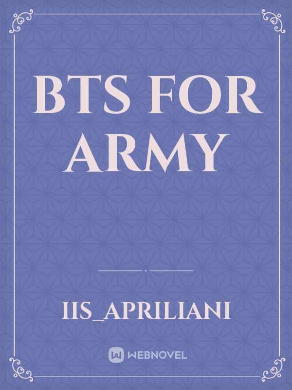 BTS FOR ARMY Book