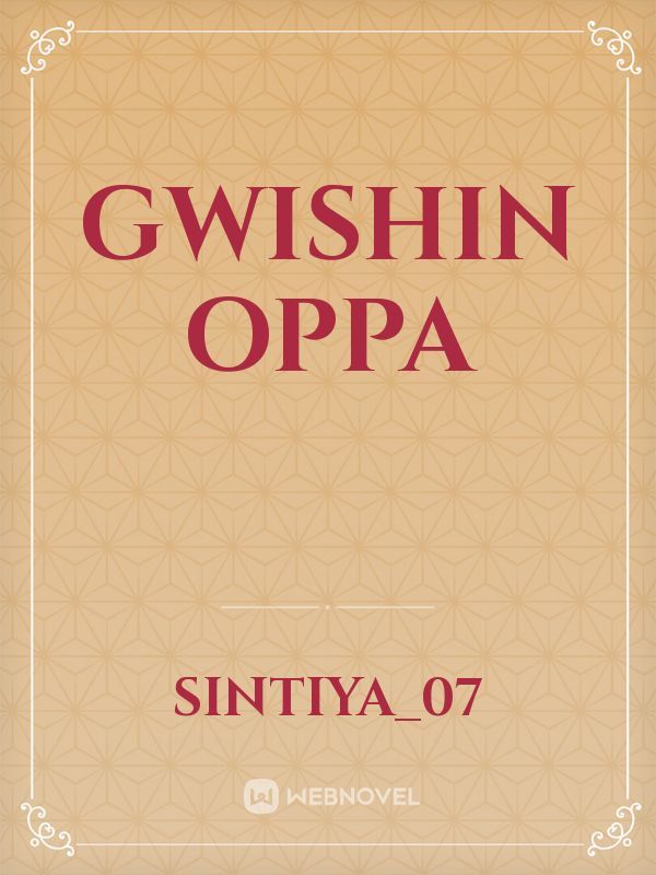Gwishin Oppa Book