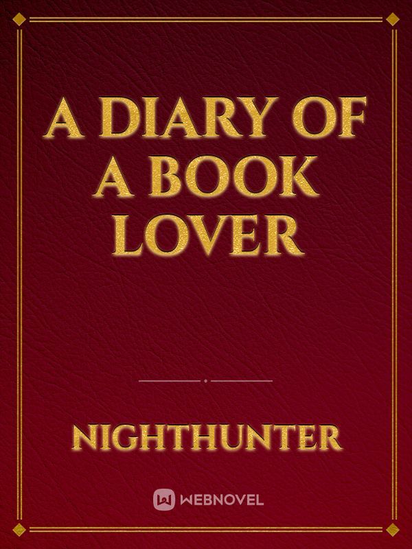 A Diary of a Book Lover Book