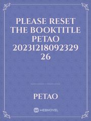 please reset the booktitle petao 20231218092329 26 Book