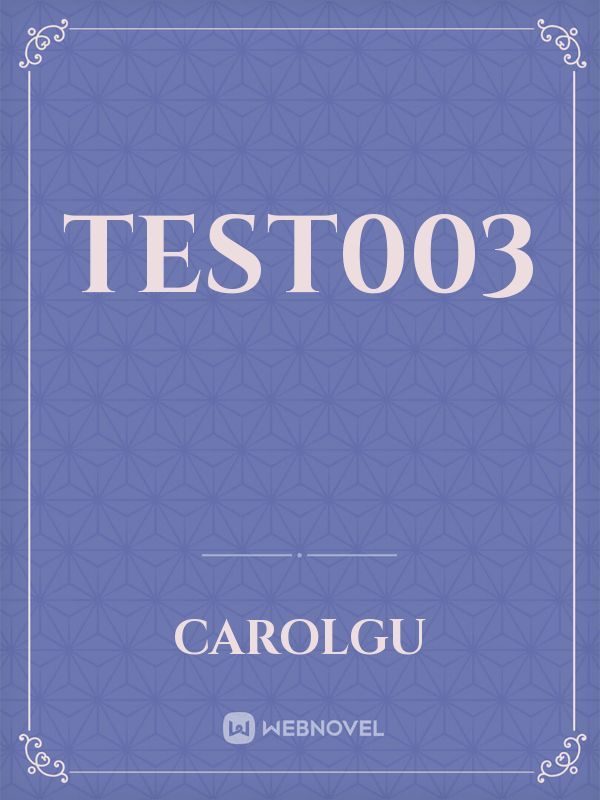 Test003