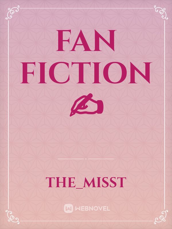 fan fiction ✍ Book