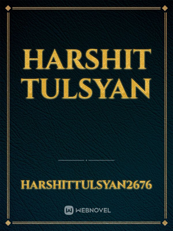harshit tulsyan Book