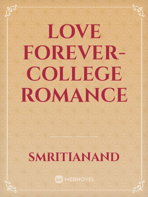love forever-college romance